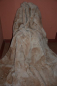 Preview: Lammfelldecke Kuschelwolke Beige geschoren 210x150cm